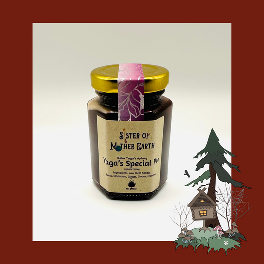 Baba Yaga's Apiary - Yaga's Special Pie - Infused Honey