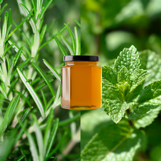 Áine's Apiary - Rosemary and Mint - Infused Honey